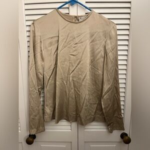 Worth Women's Beige silk Blouse